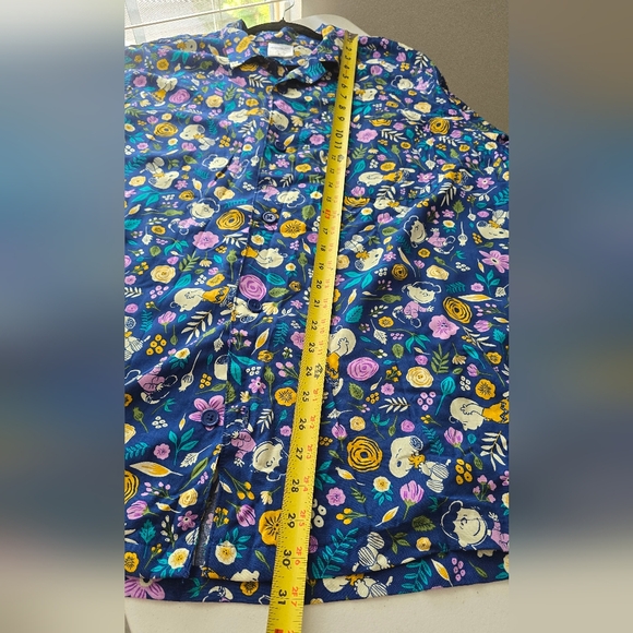 Men's Peanuts Short Sleeves Woven Shirt Size XL - Picture 13 of 14